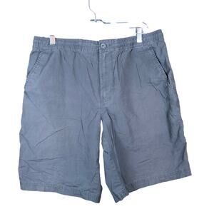 Columbia Mens Shorts Charcoal Regular Fit Casual Outdoor Lined 100% Cotton 38x10